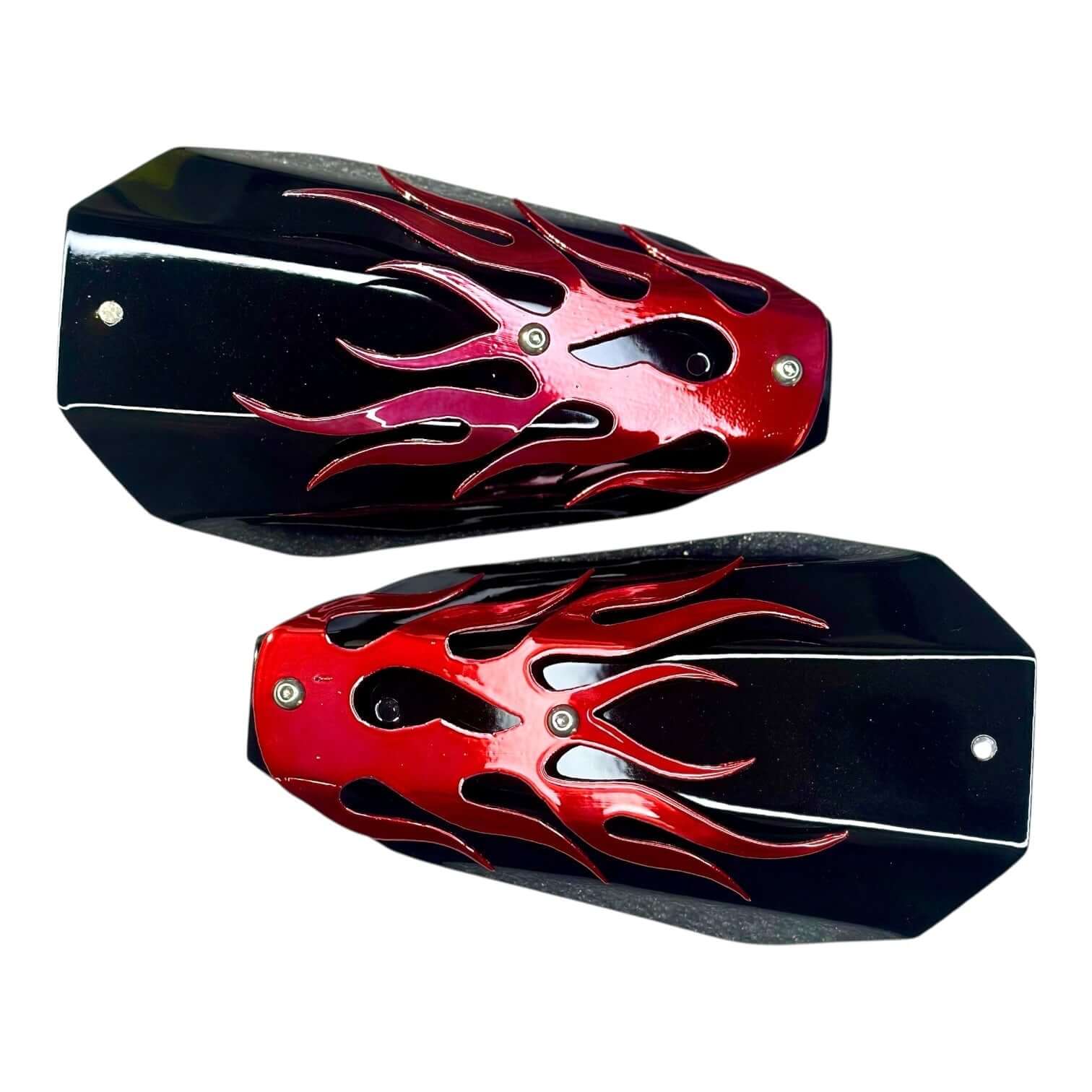 candy red flame hand guards shop the deal – Adrenaline Armor