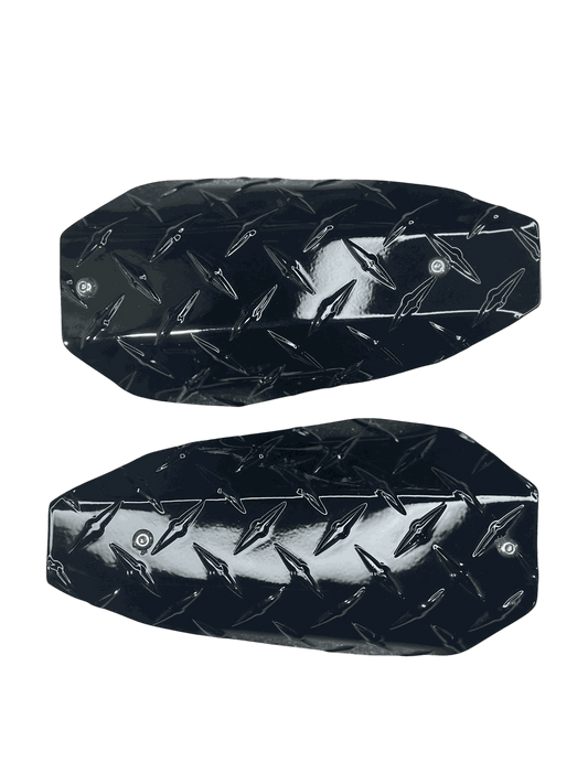 Diamond Plate Coffin Hand Guards