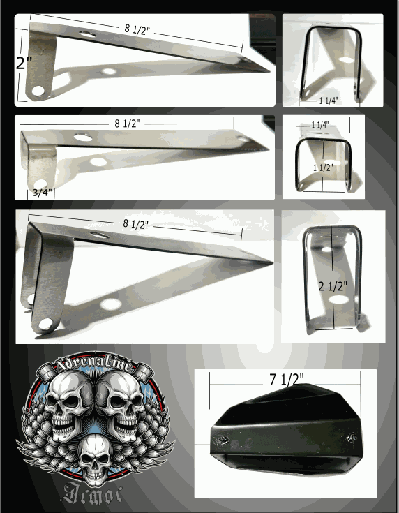 Adrenaline armor replacements parts