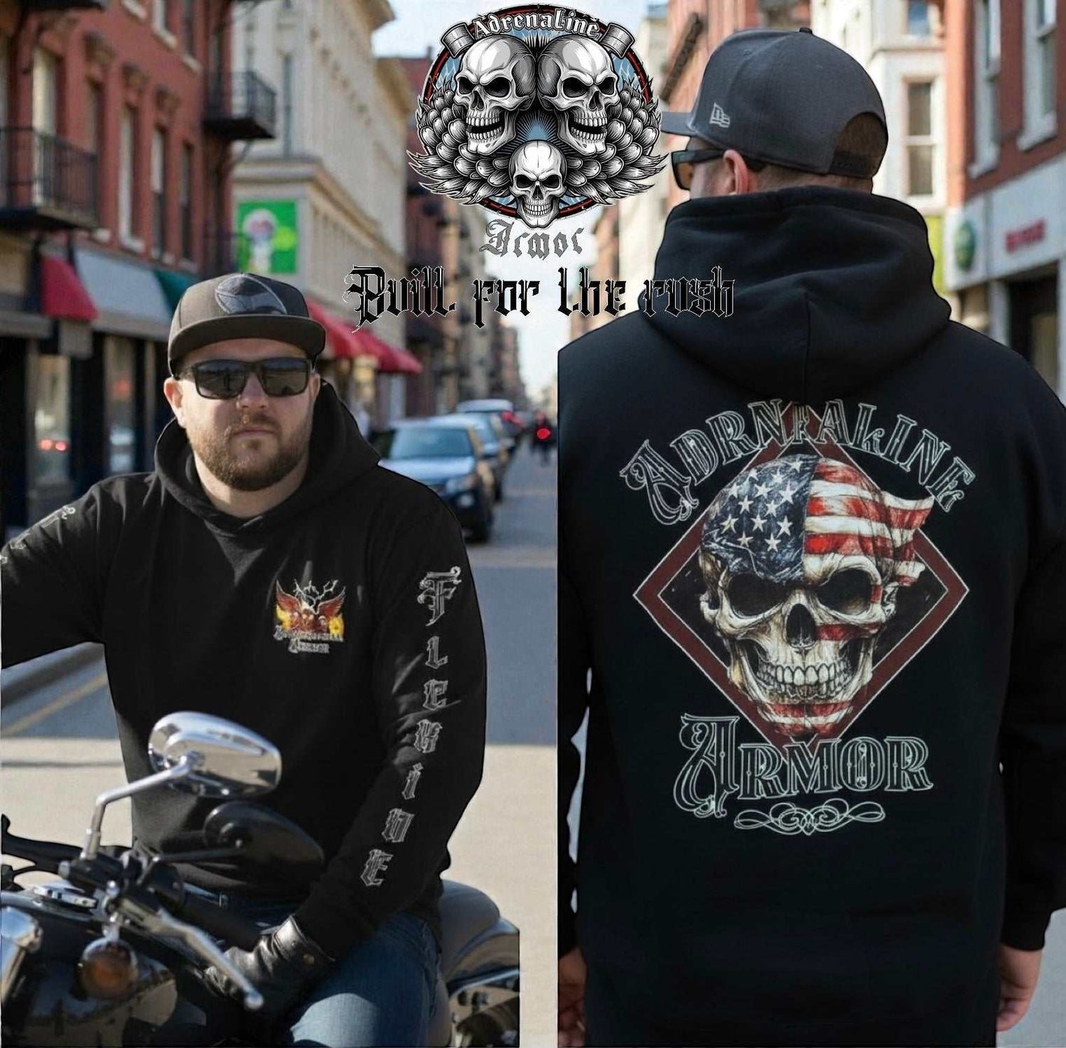 Hoodies – Adrenaline Armor Motorcycle Hoodies & Pullover Sweatshirts