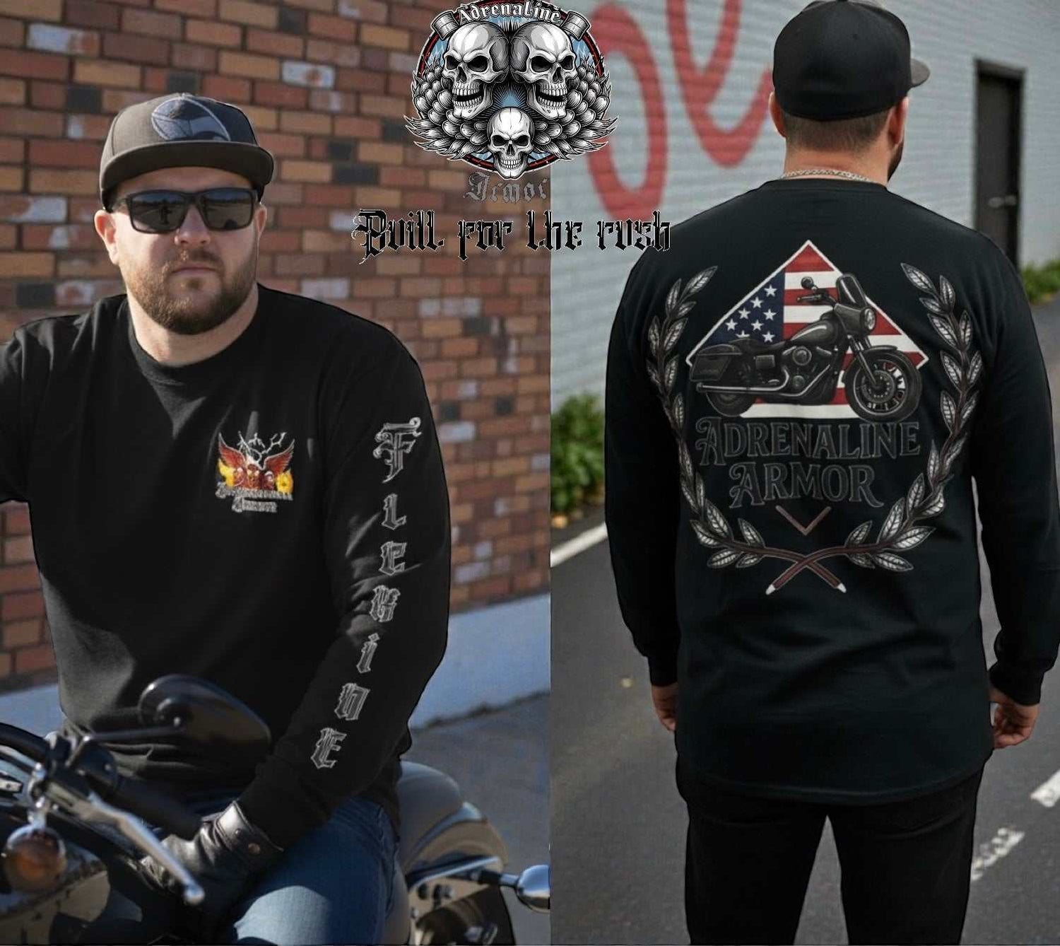 Long Sleeve Shirts – Adrenaline Armor Biker Long Sleeves