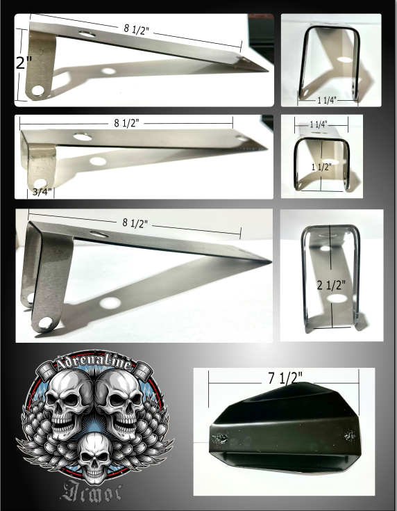 outlines mounting hardware dimentions
