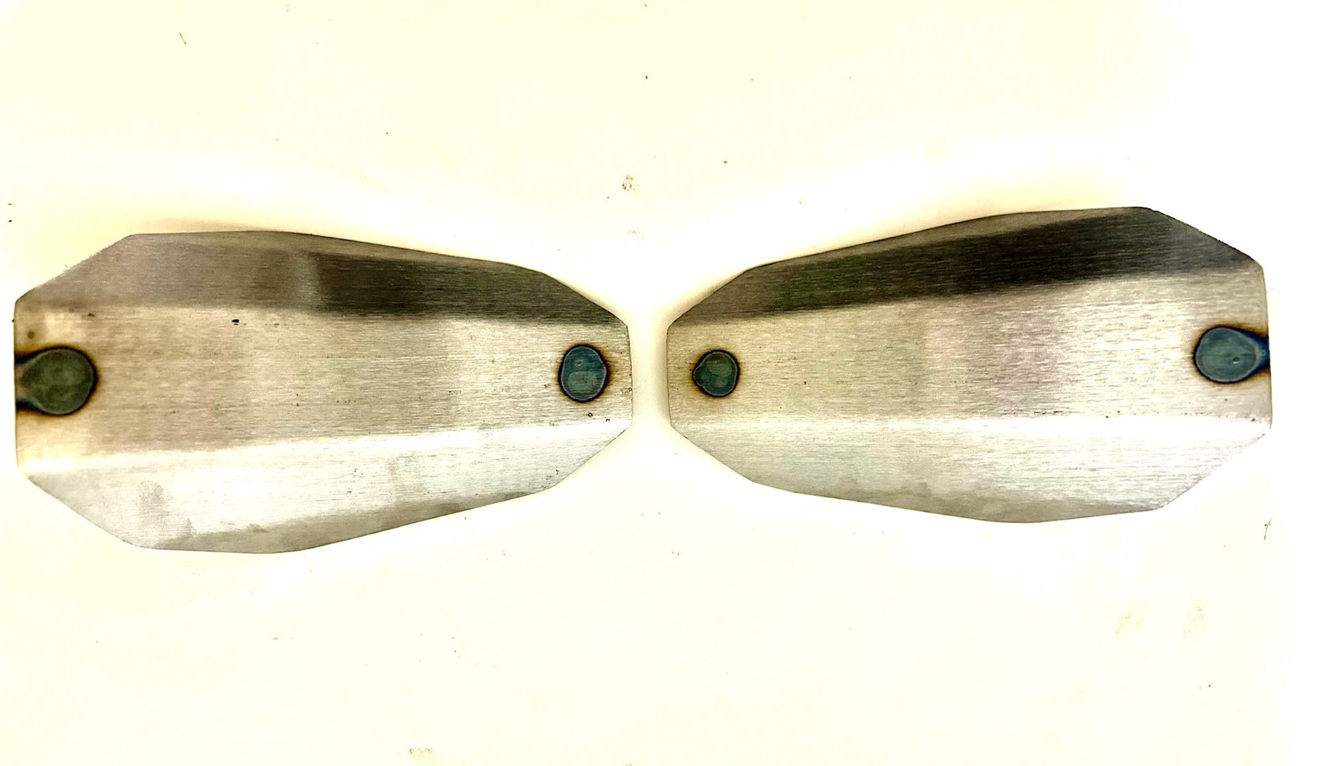 bare metal interchangble hevy duty motorcycle hand guards