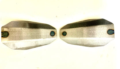 bare metal interchangeable heavy duty motorcycle hand guards