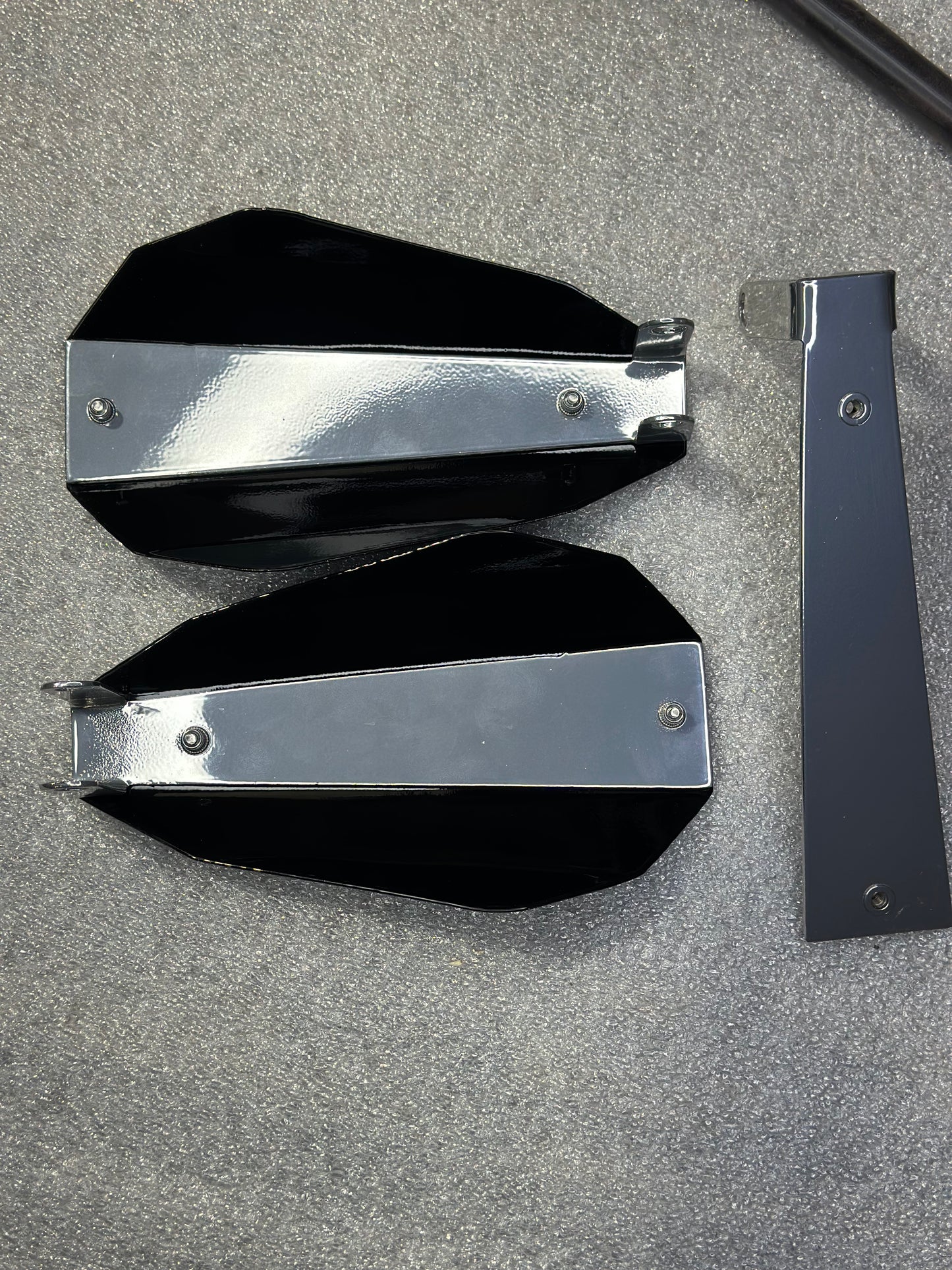 Blank Coffin Style Hand Guards – 18G Steel Classic Series