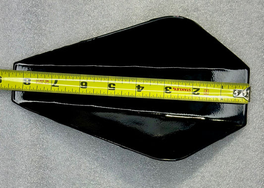 Harley-Davidson Delta White Pride Hand Guard Shells – Gloss Black with Cut-Out "WHITE PRIDE" Letters (Shells Only) | Adrenaline Armor