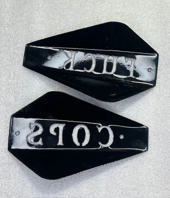 F*** Cops Delta Style Hand Guards for Harley-Davidson – Adrenaline Armor Delta Line (New Release)