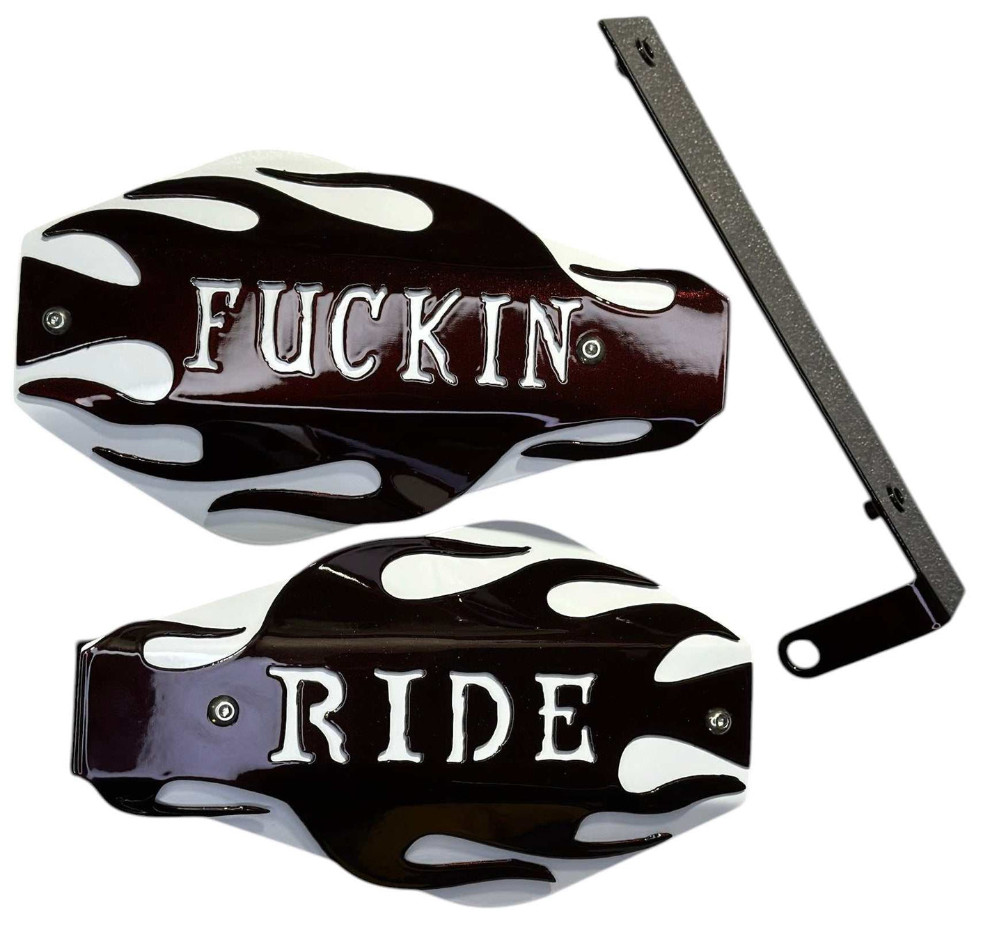 Adrenaline Armor Custom Flame Hand Guards