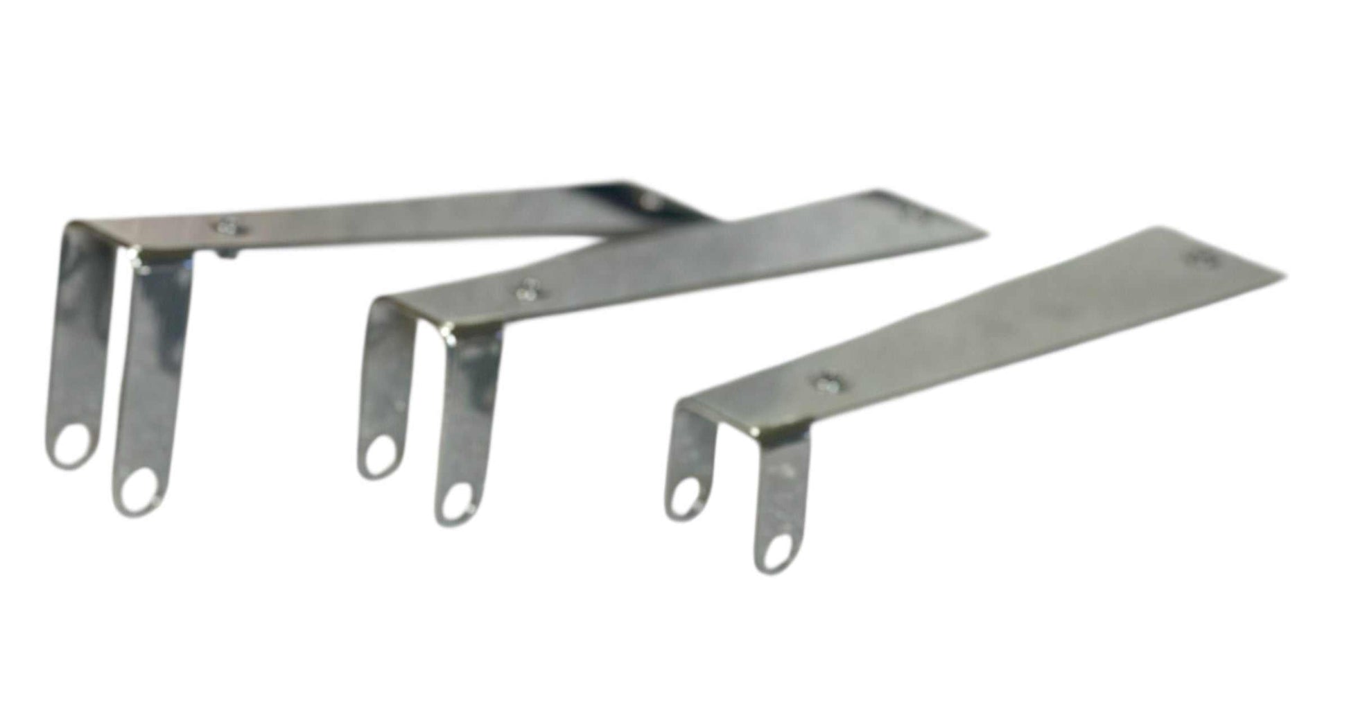 Coffin motorcycle hand guards mounting brackets made of durable metal for Harley Davidson riders.