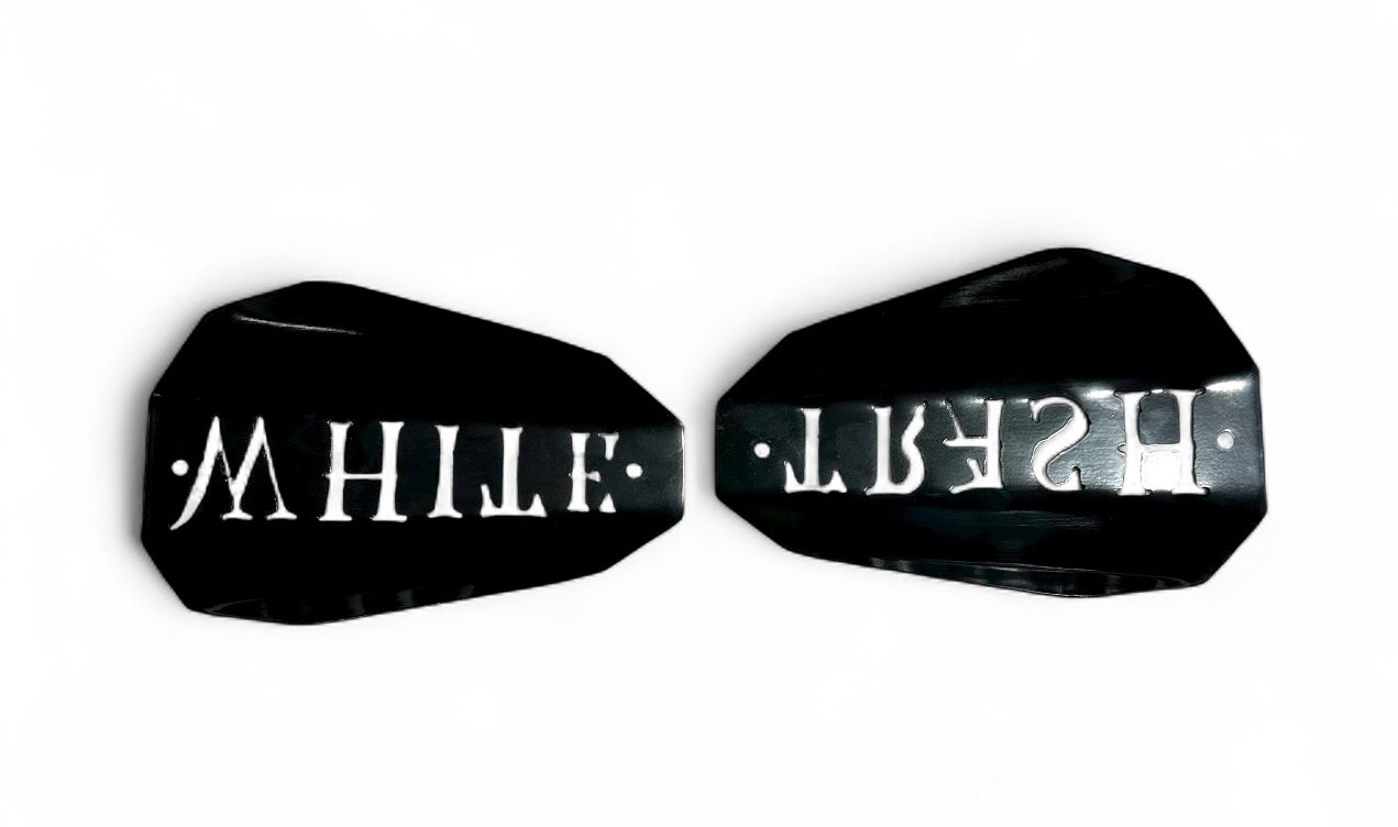 Adrenaline Armor "White Trash" hand guard shells (mount sold separatly)